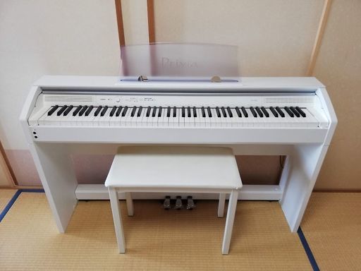 ◼️商談中■美品■CASIO 電子ピアノ 88鍵盤 Privia (プリヴィア) PX-750WE