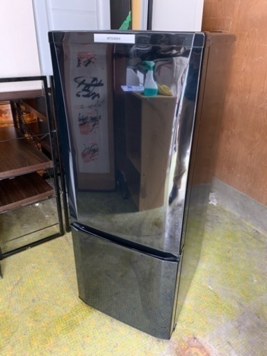 冷蔵庫 三菱 一人暮らし 2ドア 単身用 146L MR-P15W-B 2013年 川崎区 SG