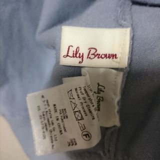 リリーブラウン 変形カーディガンの画像