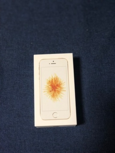 iPhoneSE 32GB Gold Simフリー済