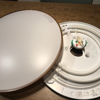 アートワークスタジオ モーメントシーリングランプ ブラウン木調の画像