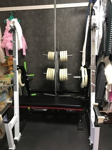 ハーフラック&バーベル (一式)