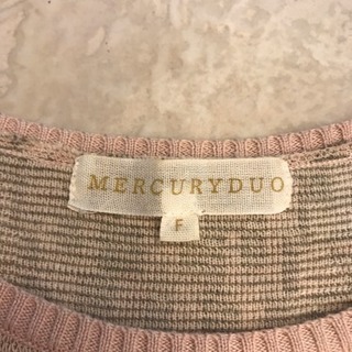 お値下げMERCURYDUOミニワンピースの画像