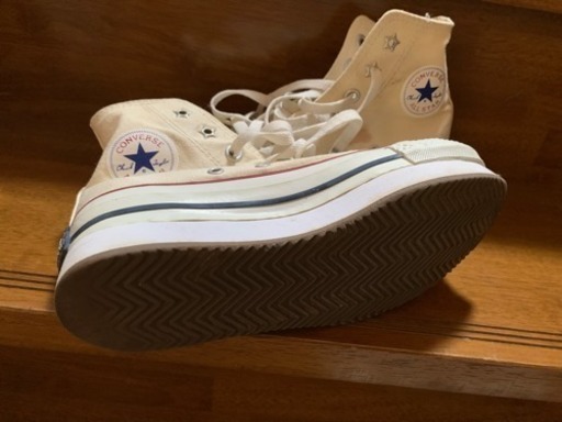 CONVERSE  ハイカット スニーカー 厚底
