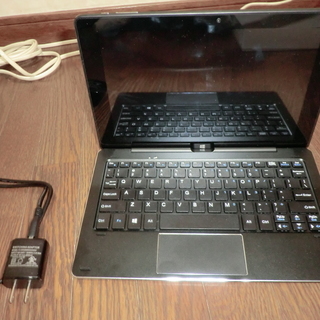 2-in-1タブレットPC WindowsとAndroidの2つのOS キーボードを外せばWindowsタブレットにもAndroidタブレットにもなりますの画像