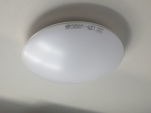 新品同様リモコン調光LEDシーリングライト