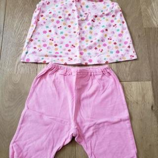 ノースリーブとハーフパンツのセット