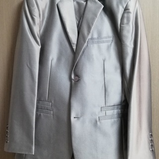 【結婚式用】タキシードセット(ジャケット、ベスト、パンツ)
