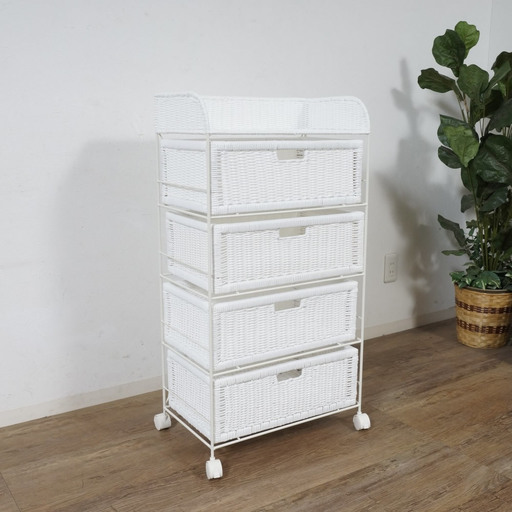 【新品】お掃除簡単ランドリーチェスト