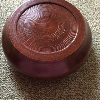 未使用品 木製 鉢の画像
