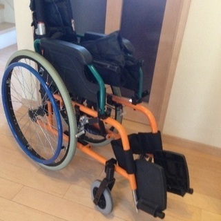 車イス 美品‼️自走式 介助ブレーキ有り