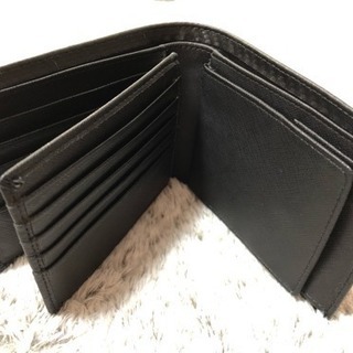 メンズ折り財布、box小銭入れの画像