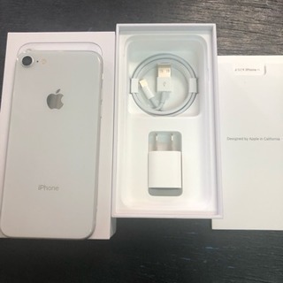 美品】シムフリー iPhone8 64gb シルバー