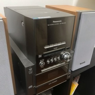 【Panasonic CD &MDコンポ】