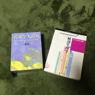 看護学辞典と解剖学生理（A4）サイズ