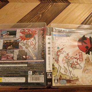 PS3ゲームソフト大神 500円の画像
