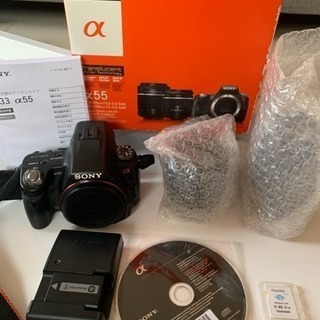 【SONY ‪α‬55】一眼レフカメラ