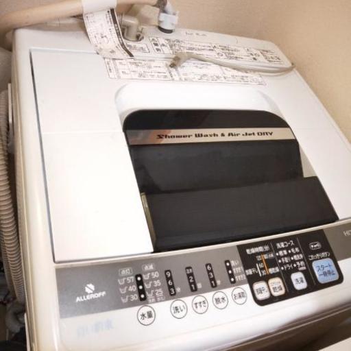 【格安】HITACHI　洗濯機　白い約束　縦型　7kg  美品