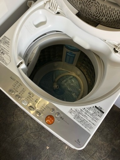 TOSHIBA 5.0kg 洗濯機 【配達できます】