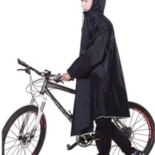 新品未使用レインコート レインポンチョネイビー男女兼用