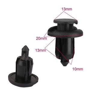 樹脂クリップ 10mm穴用(10個セット)の画像