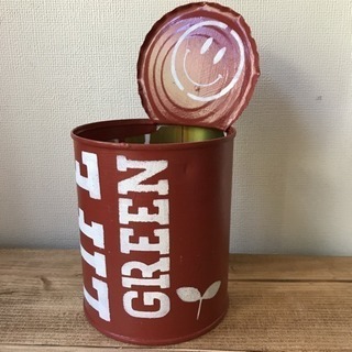 リメイク缶[中]＊LIFE GREEN＊レンガ色の画像