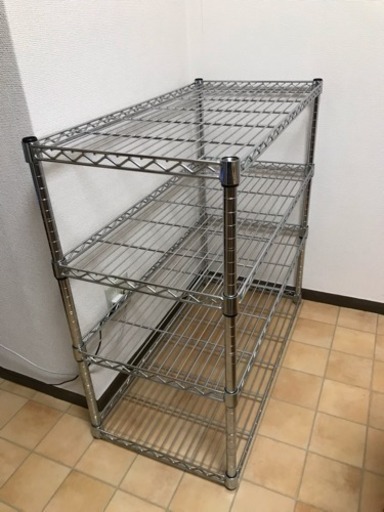 スチールラック二つ