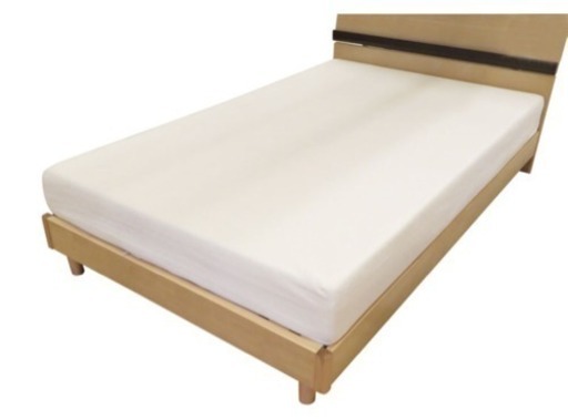 お値下げ！格安！セミダブルベッド マットレスセット(スイートデコレーション) シーツカバー有り