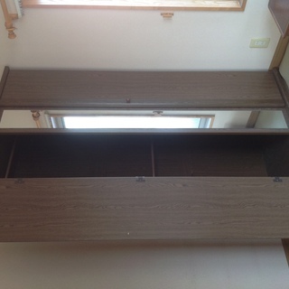 鏡付クローゼット 差し上げますの画像