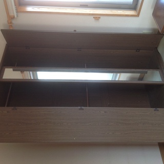 鏡付クローゼット 差し上げますの画像