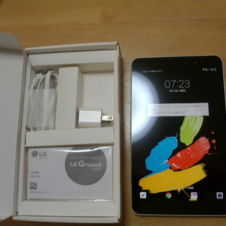 6/10まで　LG GPADⅢ 8.0 タブレット 箱・充電器あり