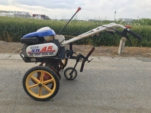 イセキ △ KM45 △ 管理機 / 耕運機 小型管理機 始動OK 美品 管理番号51301