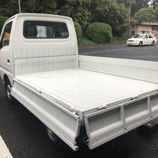【人気のキャリーマル目】H9 スズキ キャリイ  レトロ  丸目 三方開 走行少 の画像