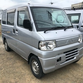 【訳あり格安販売】三菱 ミニキャブバン 5MT 車検2年 仕事車にいかがですか？の画像
