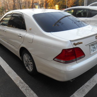 クラウン2500ロイヤルS　美車　人気のパール　純正DVDナビ付の画像