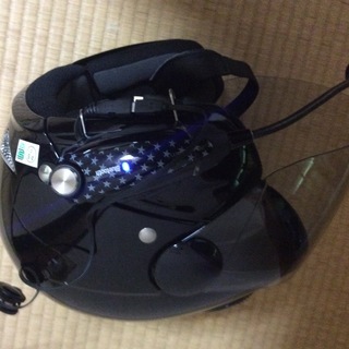 サインハウスB+COM ヘルメット装着済み。おまけ付き  の画像