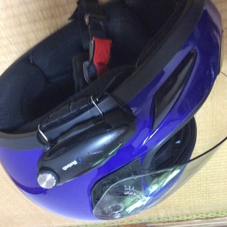 サインハウスB+COM ヘルメット装着済み。おまけ付き  の画像