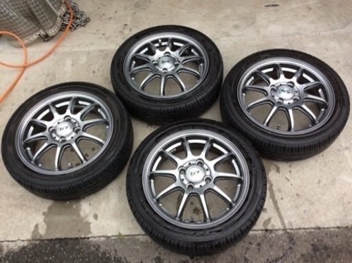 アルミ探ししてる方には持ってこい！かっこいい！そしてやすい！値下げしました！155/55R14 軽自動車 アルミホイール