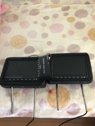 9インチ ヘッドレストモニター&映像分配器