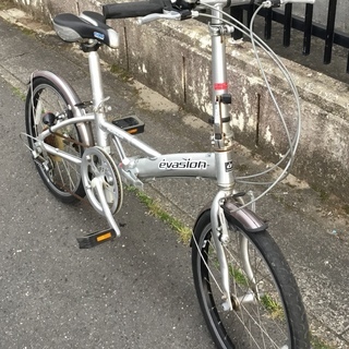 ★evasion 20インチ・アルミ折り畳み自転車・フォールディングバイク の画像