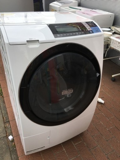 6/5　値下げ　美品　2014年製 HITACHI 日立 10kg/6.0kgドラム洗濯乾燥機 BIG DRUM BD-S8600L 日本製