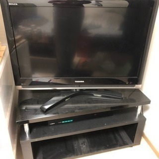 TOSHIBA 2007年式テレビ32インチ&テレビ台 