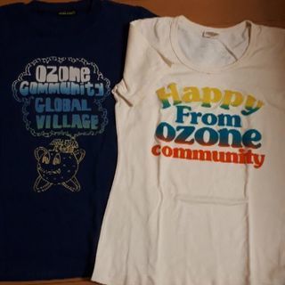 ☆オゾンコミュニティー☆ＴシャツMsize二枚セットで！￥500