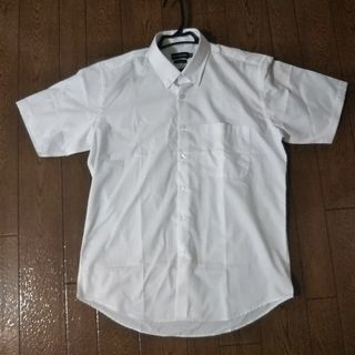 【済】★新品未使用 メンズＹシャツ 半袖 白シャツ XLの画像