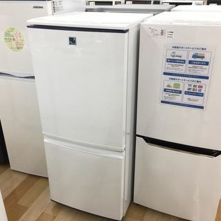 安心の6ヶ月保証付！2015年製 SHARP SJ-14E2-KB 137L 2ドア