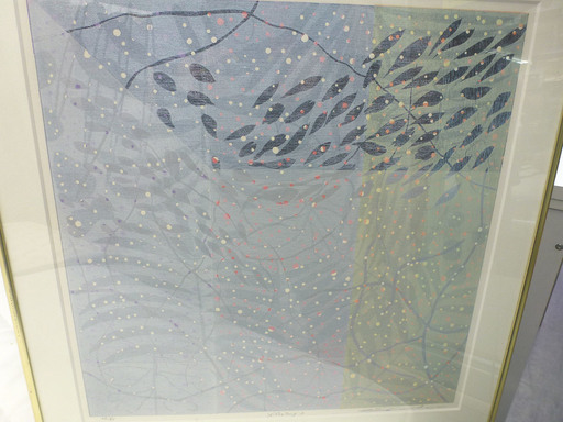 PayPay可 手稲リサイクル 白駒一樹 画家 作家 モダンアート 絵画 ￥5,500