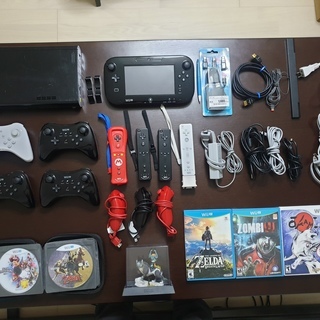 Wii　U 本体（輸入版:米国）32ギガセット：20つソフト付き