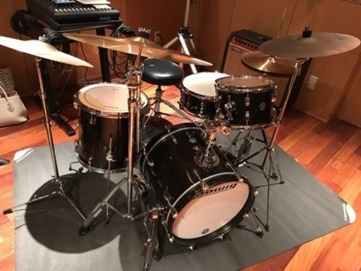 ラディック ドラムセット ブレイクビーツ ブラック・ゴールド・スパークル(BLACK GOLD SPARKLE)