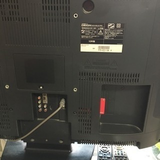 ORIONのテレビ  ジャンク品です。
