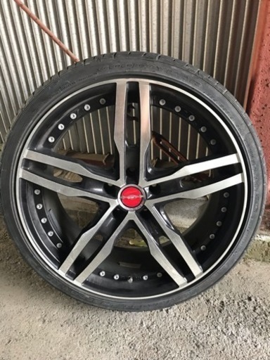 早い者勝最終値段下げます。シャレン 19インチ タイヤホイールセット「タイヤオマケ」